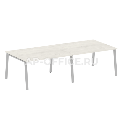 Metal System Перег. стол (2 столешницы) на А-образном м/к БА.ПРГ-2.3 2800x1235x750