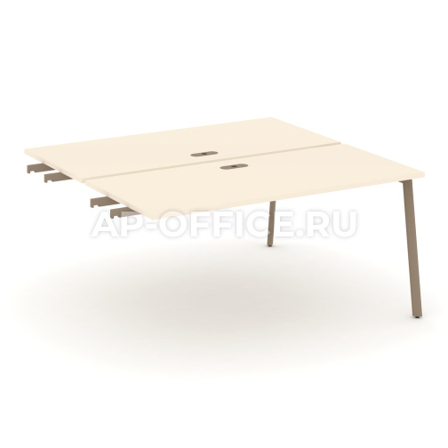 Estetica Двойной стол приставка к опор. тумбам ES.D.SPR-4-LP 1580x1500x750