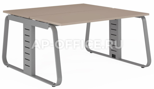 Двойной стол прямой GENESIS OPERATIVE 1,4х1,4 м (углы прямые), 140x75x140