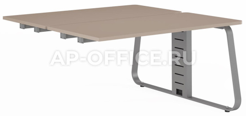 Двойной стол промежуточный GENESIS OPERATIVE 1,4х1,4 м (углы прямые), 140x75x140