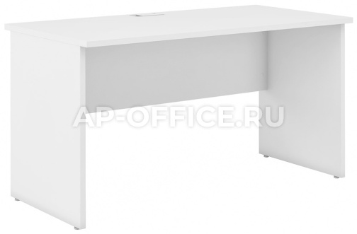 Стол рабочий TARGET 1,2 м опоры ЛДСП (Белый), 70x75x120