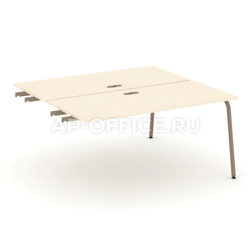 Estetica Двойной стол приставка к опор. тумбам ES.D.SPR-4-LK 1580x1500x750