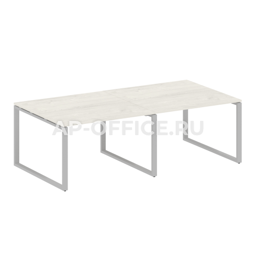 Metal System Перег. стол (2 столешницы) на О-образном м/к БО.ПРГ-2.2 2400x1235x750