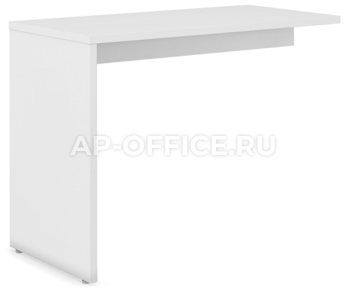 Приставка к столу TARGET опоры ЛДСП (Белый), 50x75x100