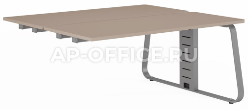Двойной стол промежуточный GENESIS OPERATIVE 1,6х1,4 м (углы прямые), 140x75x160